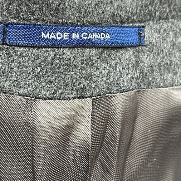 RALPH LAUREN Mens Wool Blazer Soft Jacket Sport Coat 46R 48R Charcoal Gray - Picture 7 of 9